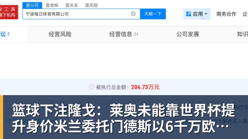 篮球下注隆戈:莱奥未能靠世界杯提升身价米兰委托门德斯以6千万欧卖掉他